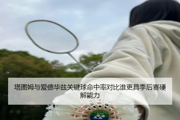 塔图姆与爱德华兹关键球命中率对比谁更具季后赛硬解能力